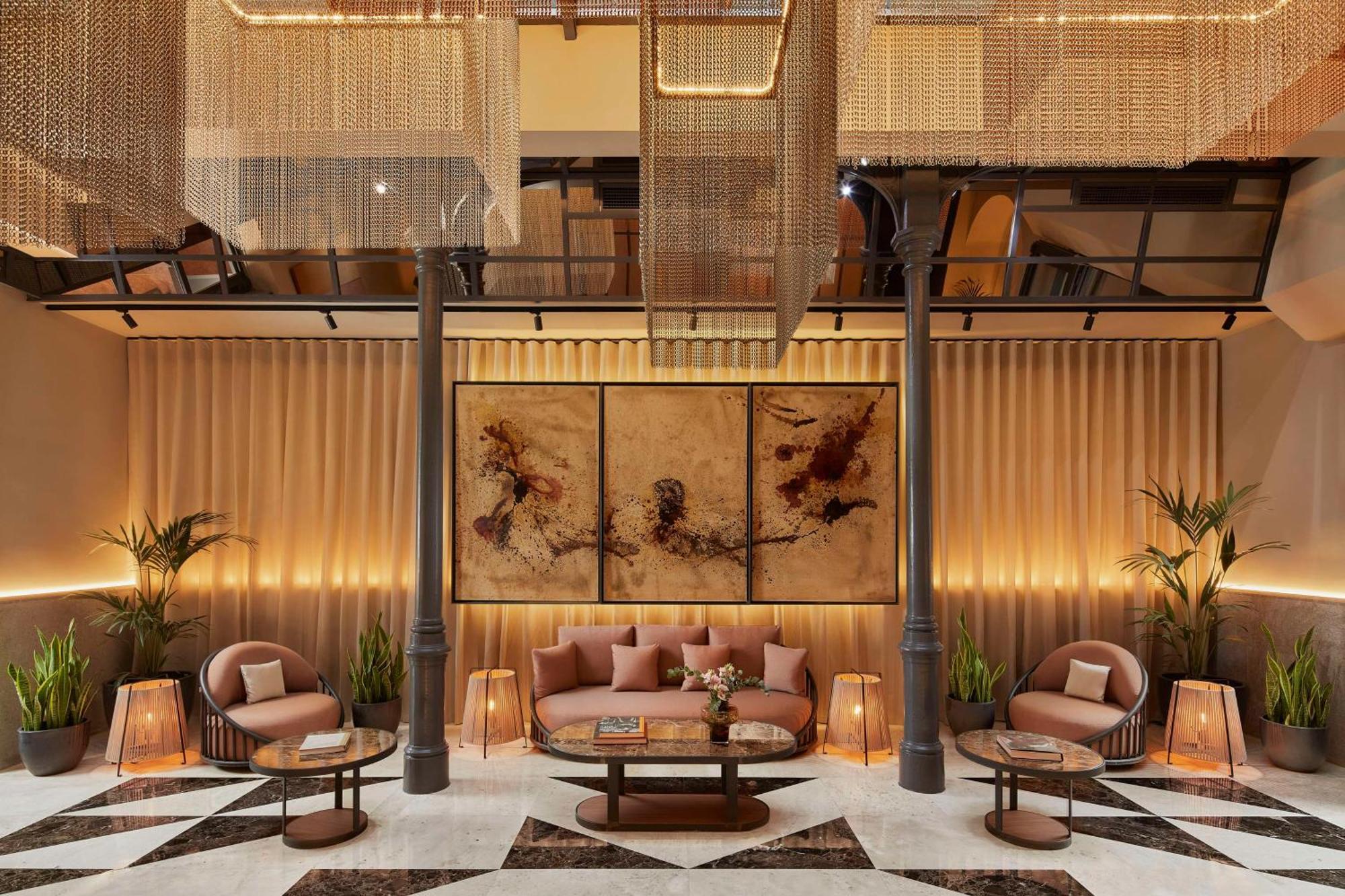 Nh Collection Madrid Palacio De Tepa Exterior photo The lobby of the hotel