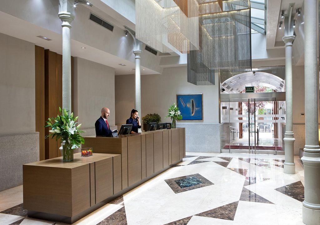 Nh Collection Madrid Palacio De Tepa Exterior photo The hotel's lobby